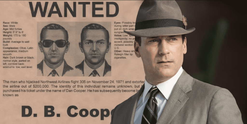 D.B. Cooper Don Draper