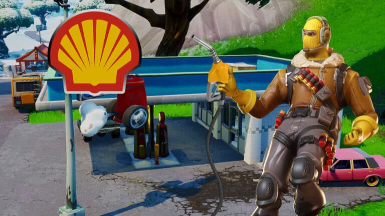 Fortnite Partners with Shell Gas Company